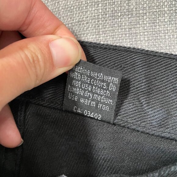 Harley Davidson Black Bootcut High Rise Jeans Women's Size 4 Long Biker Casual - Picture 8 of 10